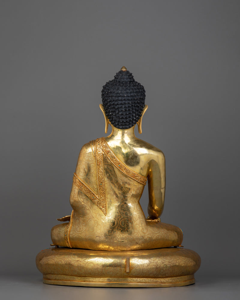 Shakyamuni Buddha Buddhist Deity Statue | Buddha Sculpture for Spiritual Practice