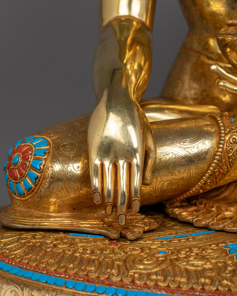 Shakyamuni Buddha Buddhist Deity Statue | Buddha Sculpture for Spiritual Practice