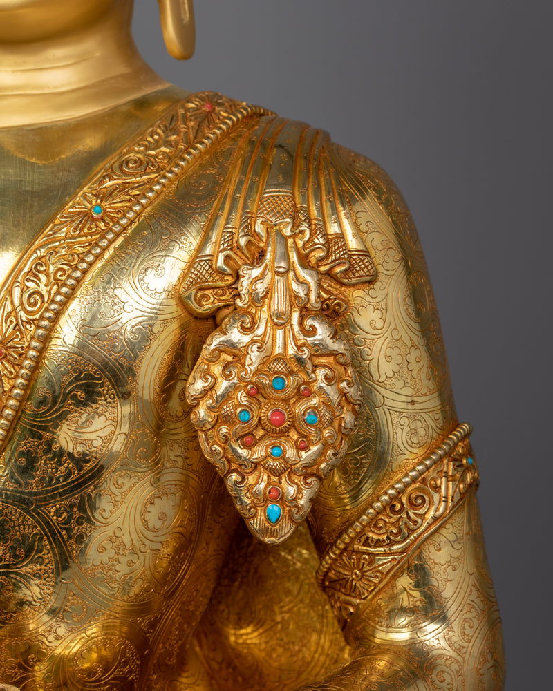 Shakyamuni Buddha Buddhist Deity Statue | Buddha Sculpture for Spiritual Practice