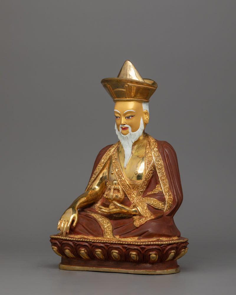 Handcrafted Zhabdrung Rinpoche Figurine | Revered Spiritual Leader