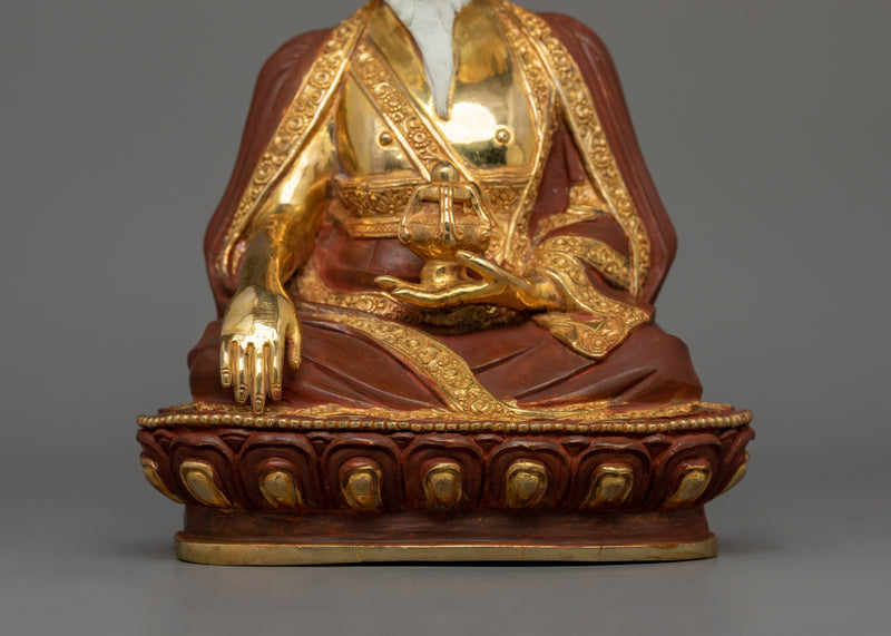 Handcrafted Zhabdrung Rinpoche Figurine | Revered Spiritual Leader