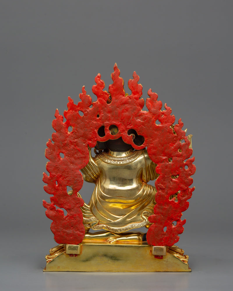 Wrathful Mahakala Bernagchen Statue | Sacred Mahakala Protector Buddhist Deity