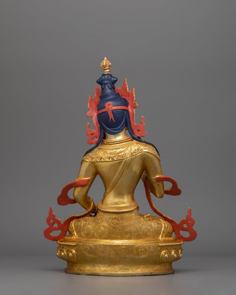 Handcrafted Tibetan Dorje Sempa Deity Figurine | Tibetan Deity of Purification