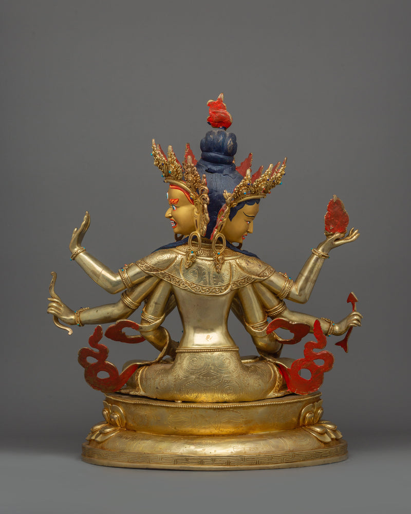 Handmade Ushnishavijaya "Namgyalma" Statue | Traditional Buddhist Art