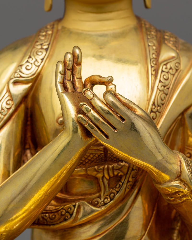 Meditating Vairochana Buddha Statue | A Symbol of Universal Wisdom