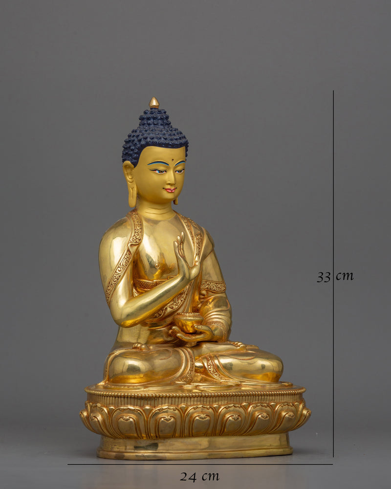 handmade-five-buddha-set-sculpture