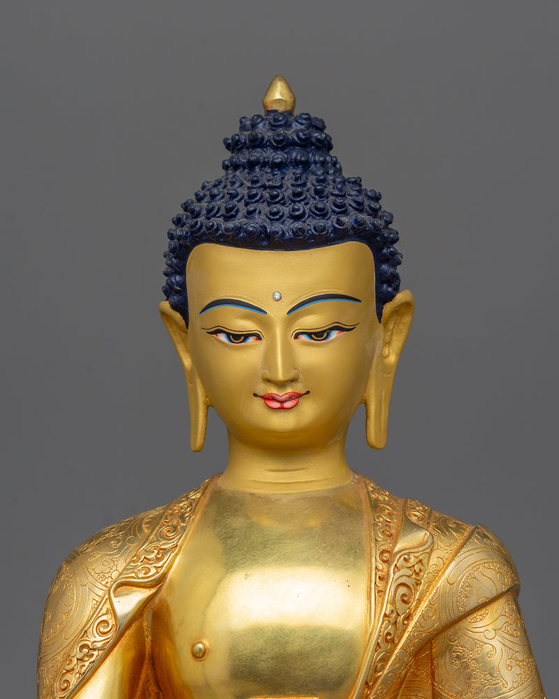 Buddhist Meditating Shakyamuni Buddha Sculpture | The Embodiment of Enlightenment