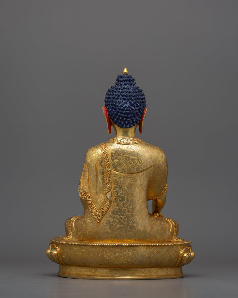 Buddhist Meditating Shakyamuni Buddha Sculpture | The Embodiment of Enlightenment