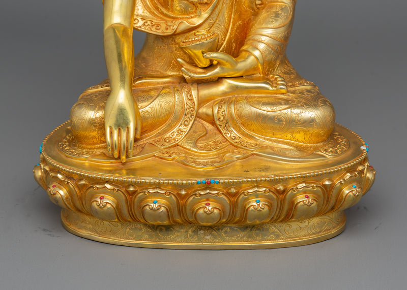 Buddhist Meditating Shakyamuni Buddha Sculpture | The Embodiment of Enlightenment