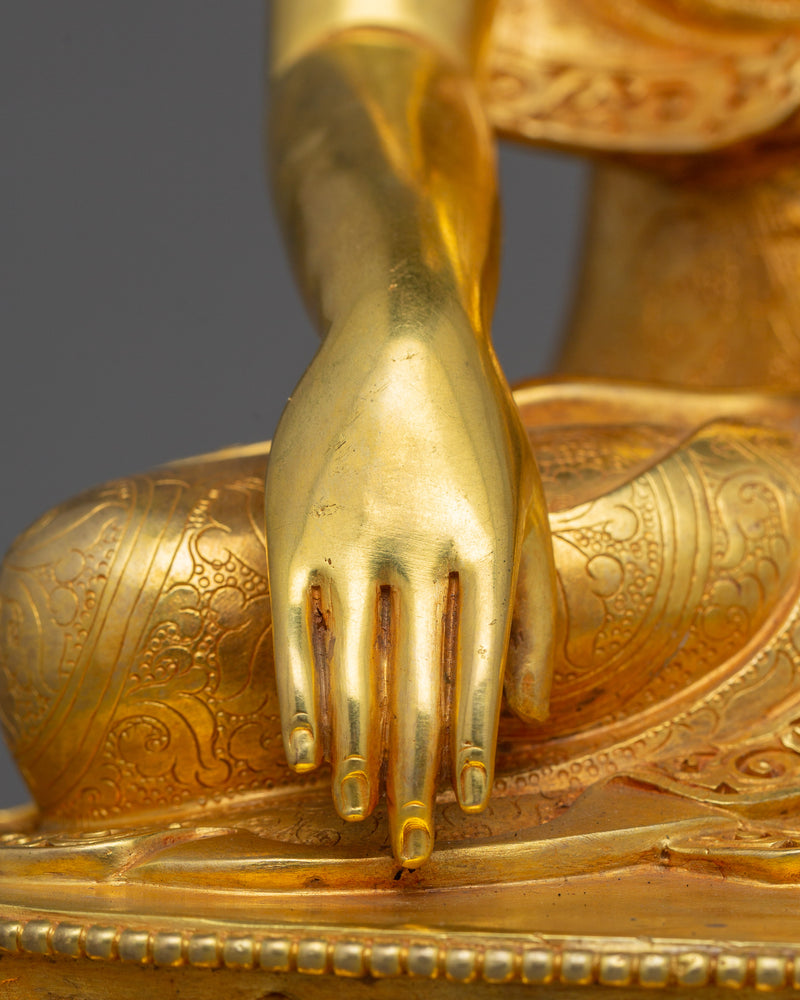 Buddhist Meditating Shakyamuni Buddha Sculpture | The Embodiment of Enlightenment