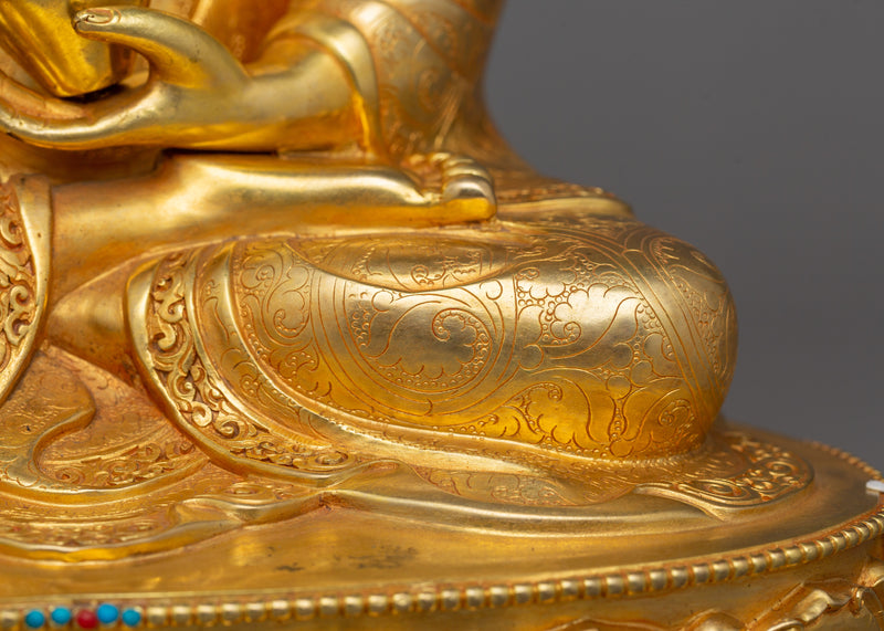 Buddhist Meditating Shakyamuni Buddha Sculpture | The Embodiment of Enlightenment