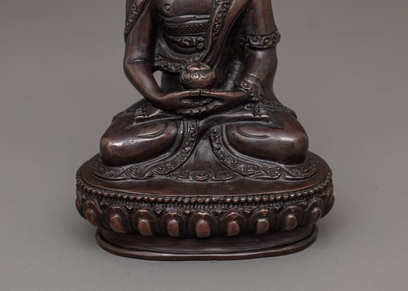 Amitabha Buddha of the Pure Land Deity Figurine | Buddha of Infinite Light and Wisdom