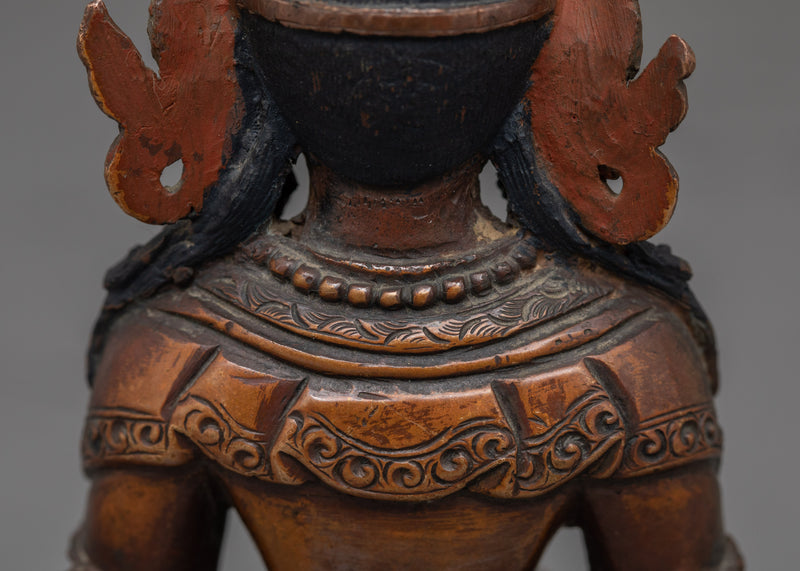 Longevity Deity Amitayus Statue | Symbol of Infinite Life and Wisdom