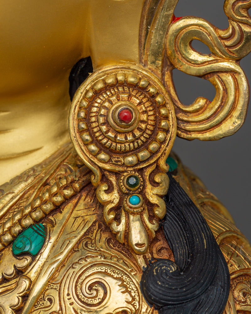 Handcrafted Guru Tsokye Dorje Sculpture | Representation of Spiritual Mastery