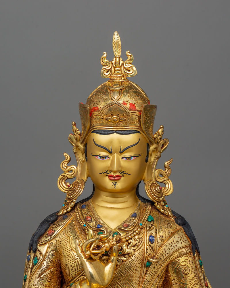 Handcrafted Guru Tsokye Dorje Sculpture | Representation of Spiritual Mastery