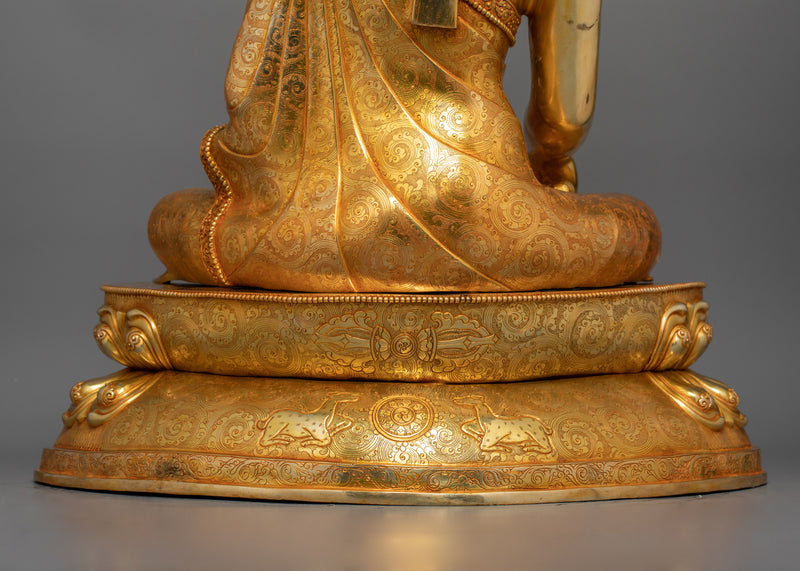 The First Buddha Shakyamuni | Shakyamuni Buddha With Big Sacred Halo