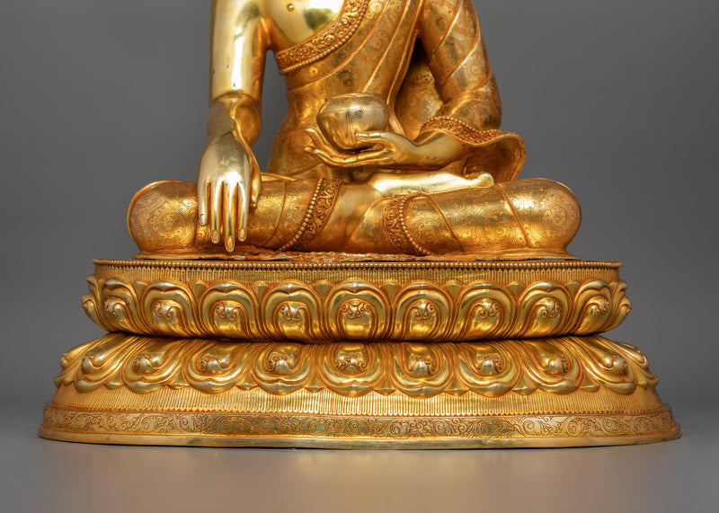 The First Buddha Shakyamuni | Shakyamuni Buddha With Big Sacred Halo