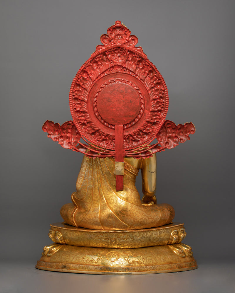 The First Buddha Shakyamuni | Shakyamuni Buddha With Big Sacred Halo