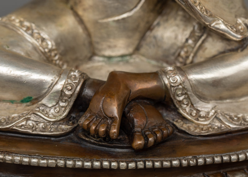 Sacred Nagarjuna Buddhist Sculpture | The Great Buddhist Philosopher and Teacher