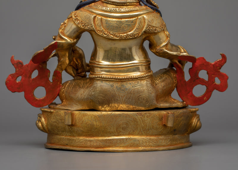 Buddhist Dzambhala Wealth Deity Statue | Symbol of Prosperity and Abundance