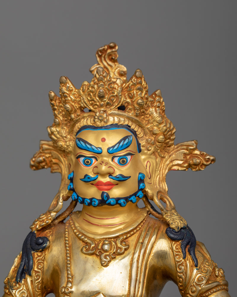 Buddhist Dzambhala Wealth Deity Statue | Symbol of Prosperity and Abundance