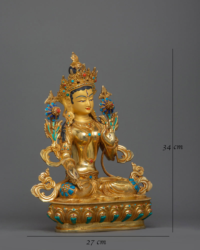 figurine-of-buddhist-deity-white-tara