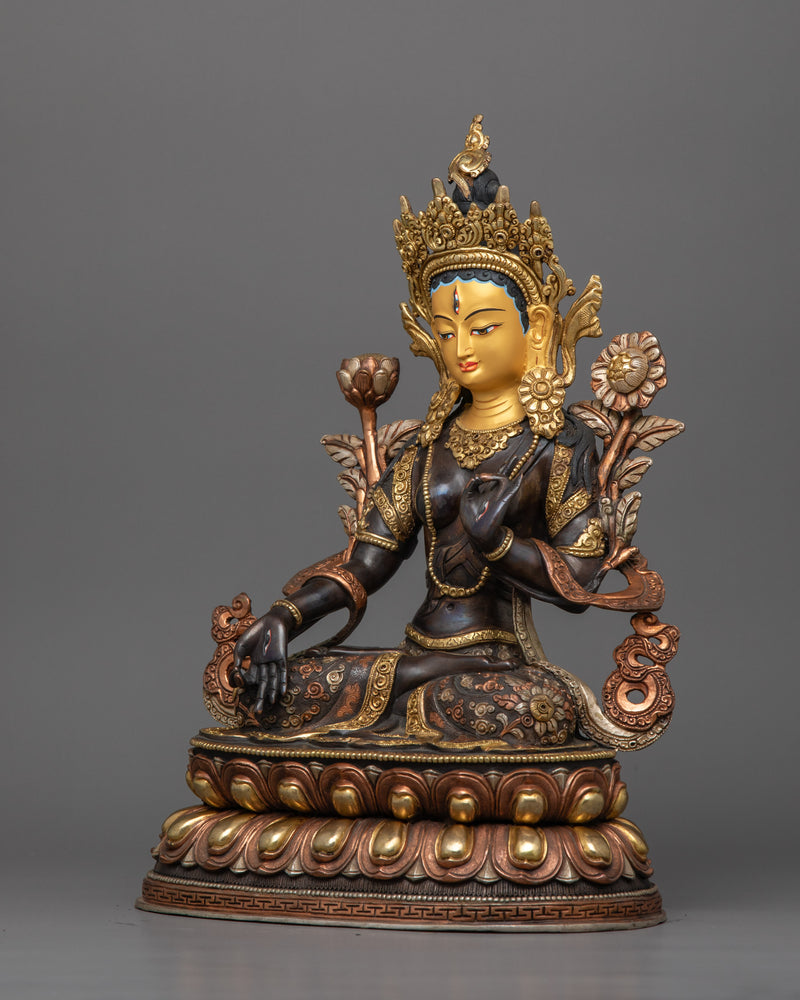 Himalayan Statue of Sita Tara "White Tara" | Goddess of Healing and Longevity