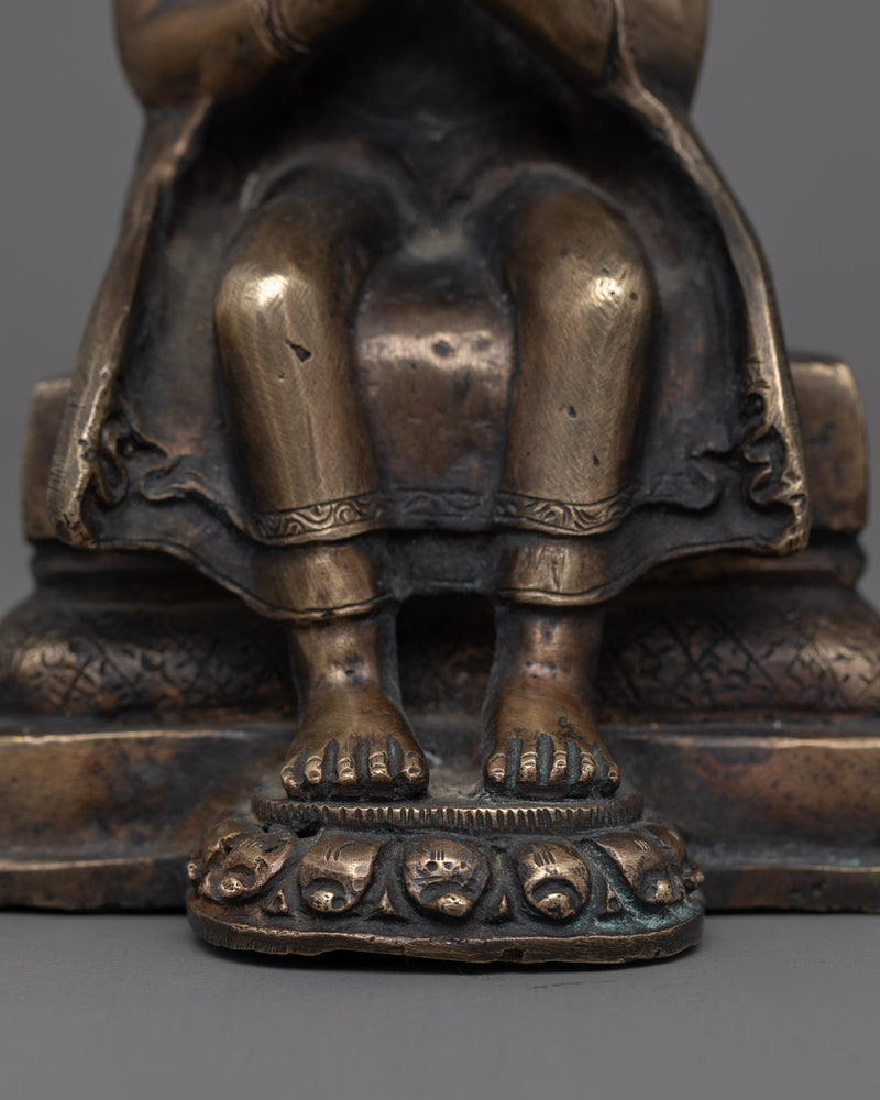 Religious Figurine of Maitreya Buddha | Compassionate Buddha