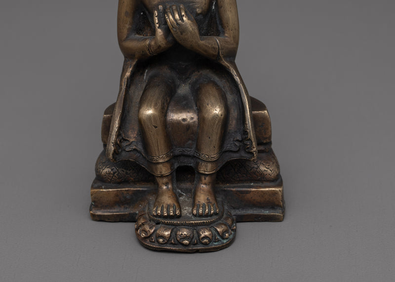 Religious Figurine of Maitreya Buddha | Compassionate Buddha