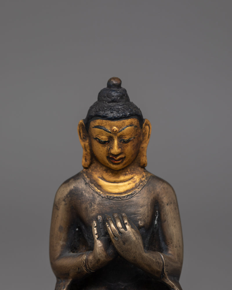 Religious Figurine of Maitreya Buddha | Compassionate Buddha