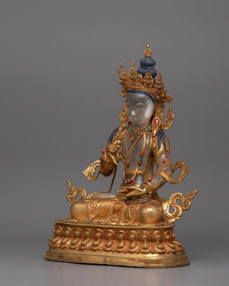 The Buddha of Purification Vajrasattva Figurine | Tibetan Deity of Purification