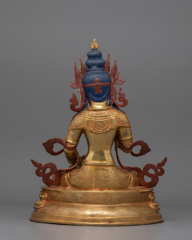 The Buddha of Purification Vajrasattva Figurine | Tibetan Deity of Purification