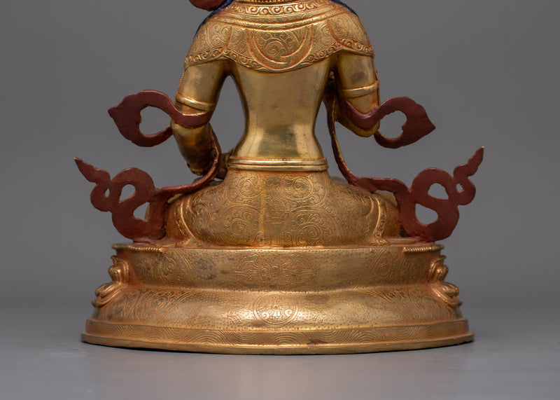 The Buddha of Purification Vajrasattva Figurine | Tibetan Deity of Purification