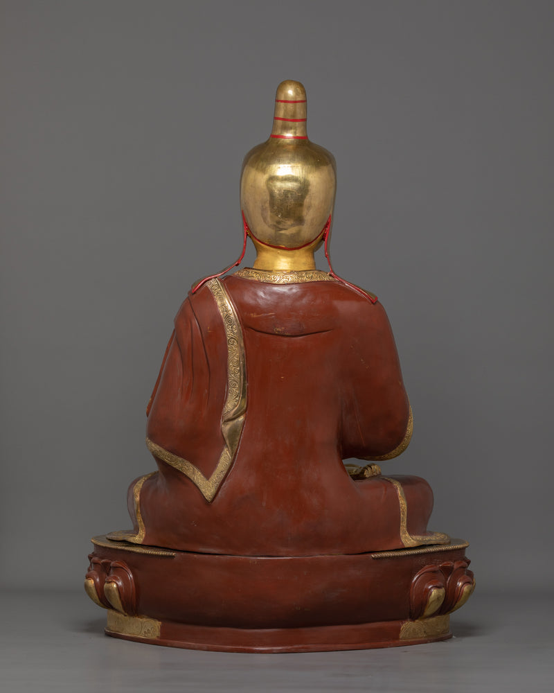 Tibetan Buddhist Santaraksita Statue | Buddhist Monk and Teacher of Dharma