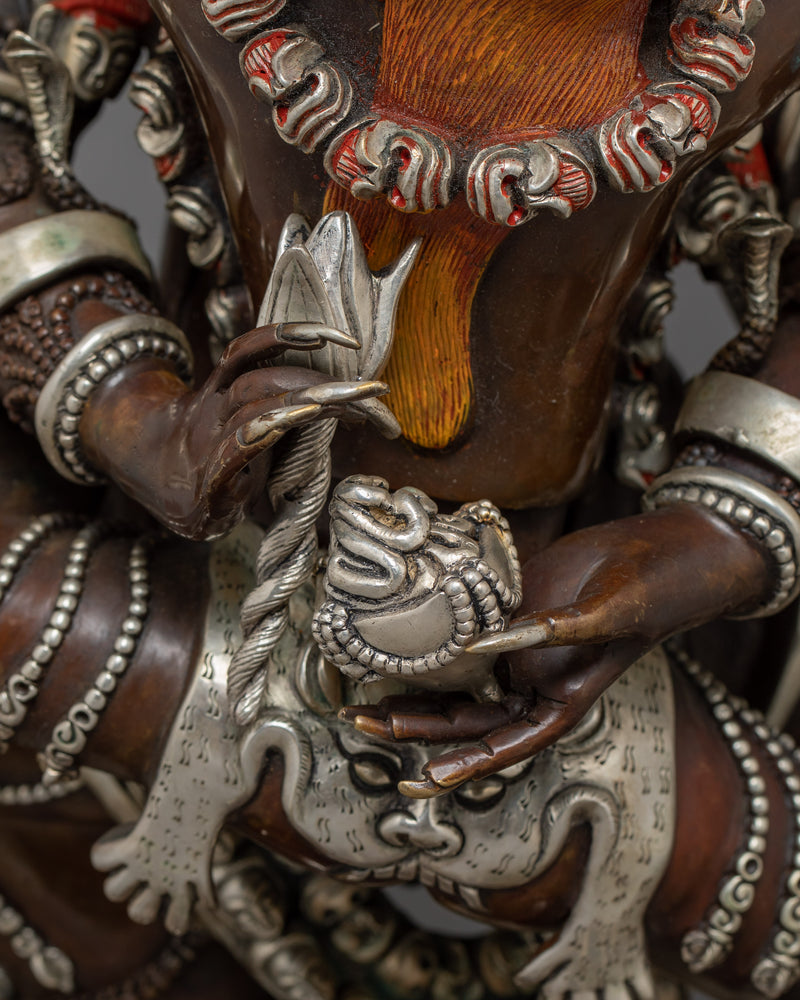 Wrathful Yidam Deity Hayagriva Sculpture | Nepalese Handmade Figurine