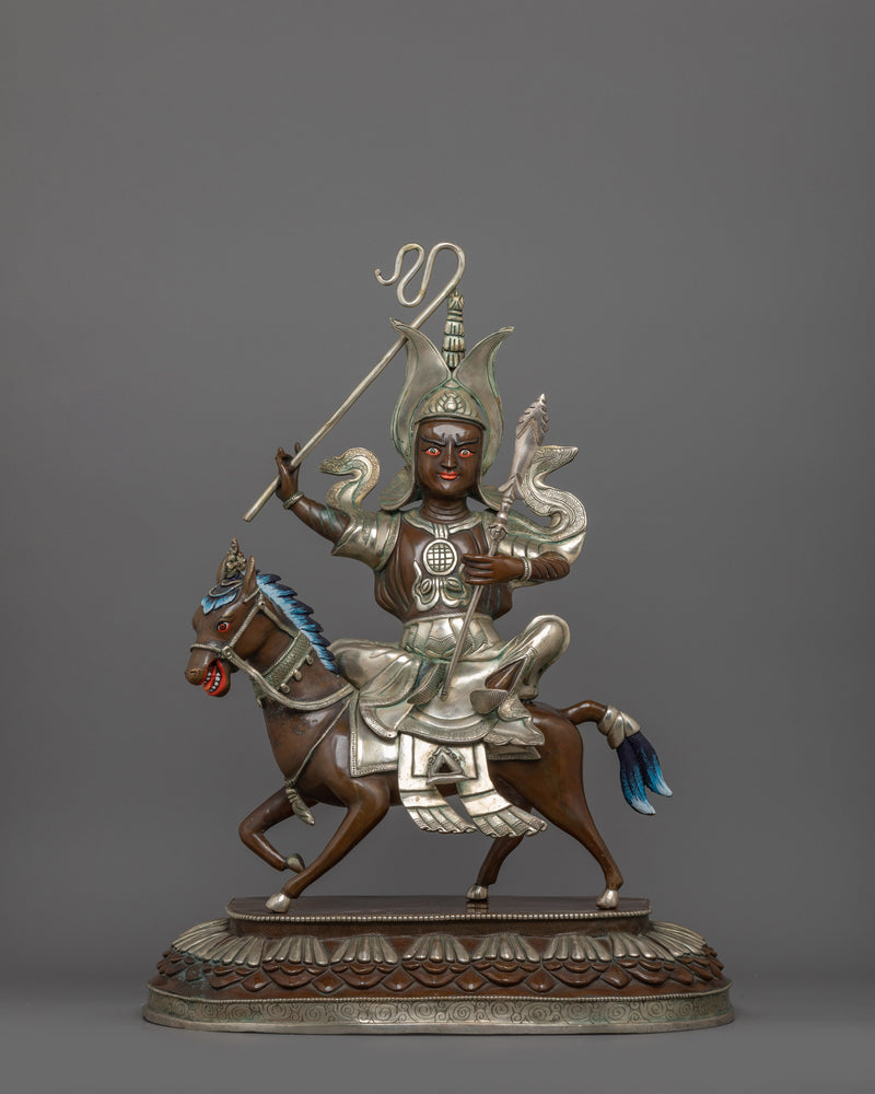 Tibetan King Gesar Statue | Symbol of Courage and Heroism