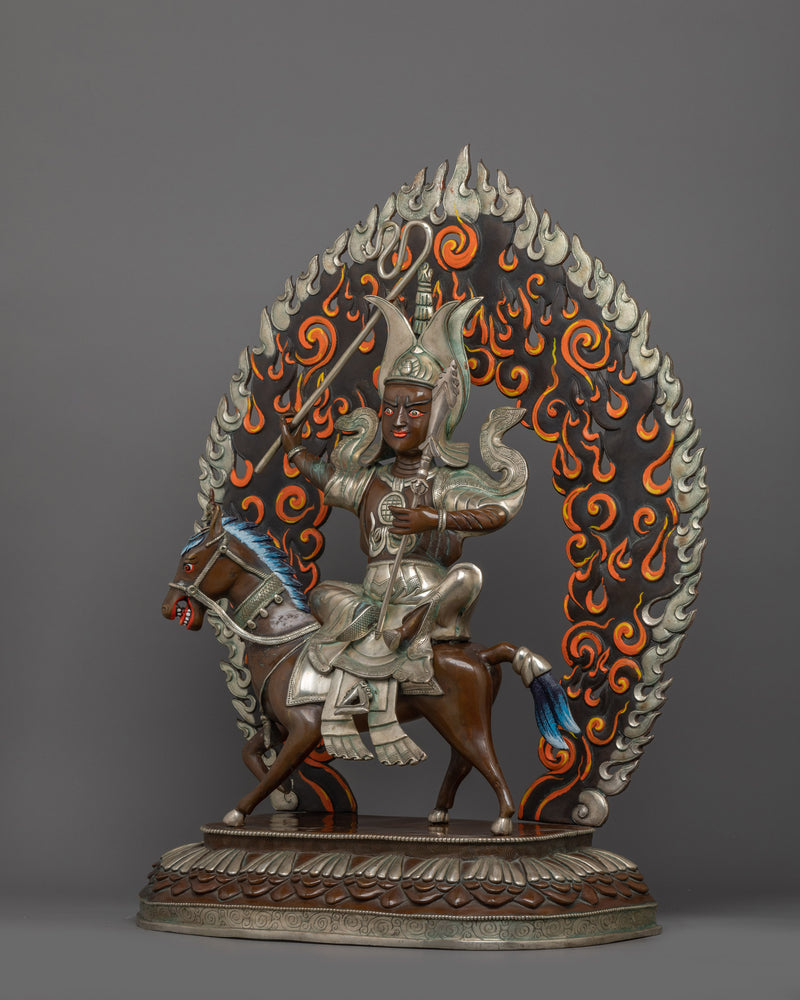 Tibetan King Gesar Statue | Symbol of Courage and Heroism