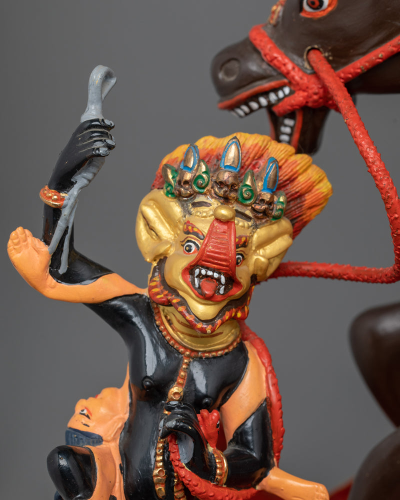 Tantric Buddhist Palden Lhamo Statue | Protector of the Dharma