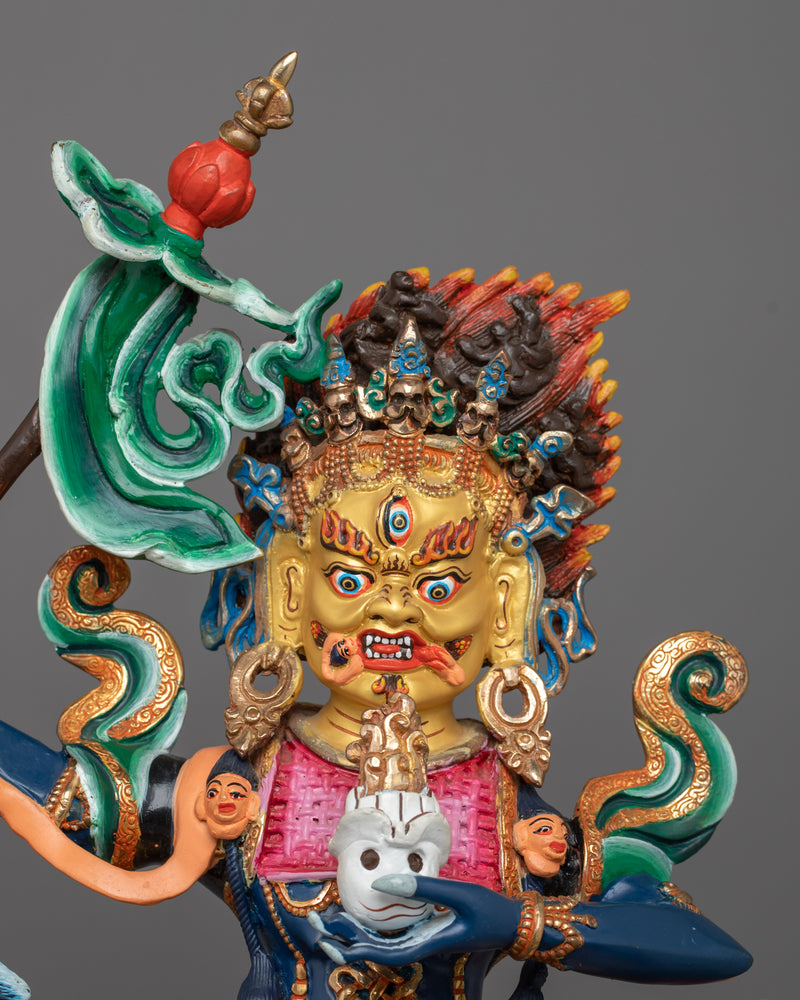 Tantric Buddhist Palden Lhamo Statue | Protector of the Dharma