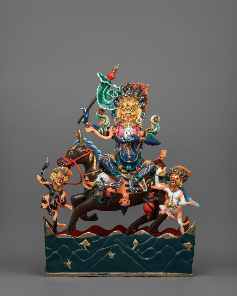 Tantric Buddhist Palden Lhamo Statue | Protector of the Dharma