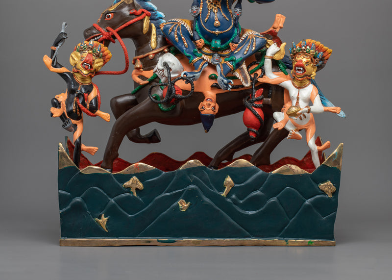 Tantric Buddhist Palden Lhamo Statue | Protector of the Dharma