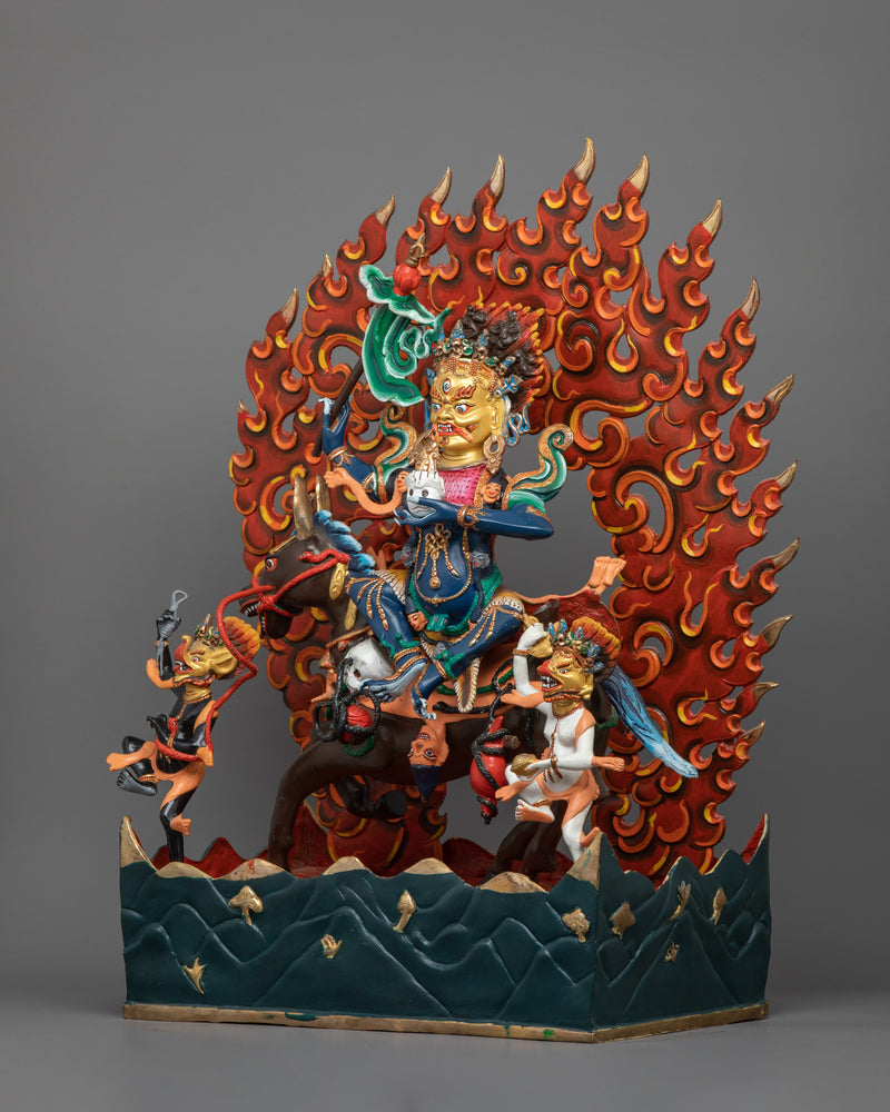 Tantric Buddhist Palden Lhamo Statue | Protector of the Dharma