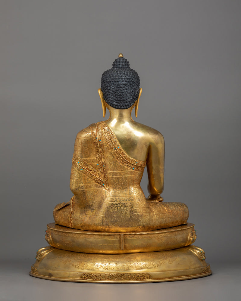 Spiritual Awakening Figurine of Shakyamuni Buddha | Sacred Meditational Decor