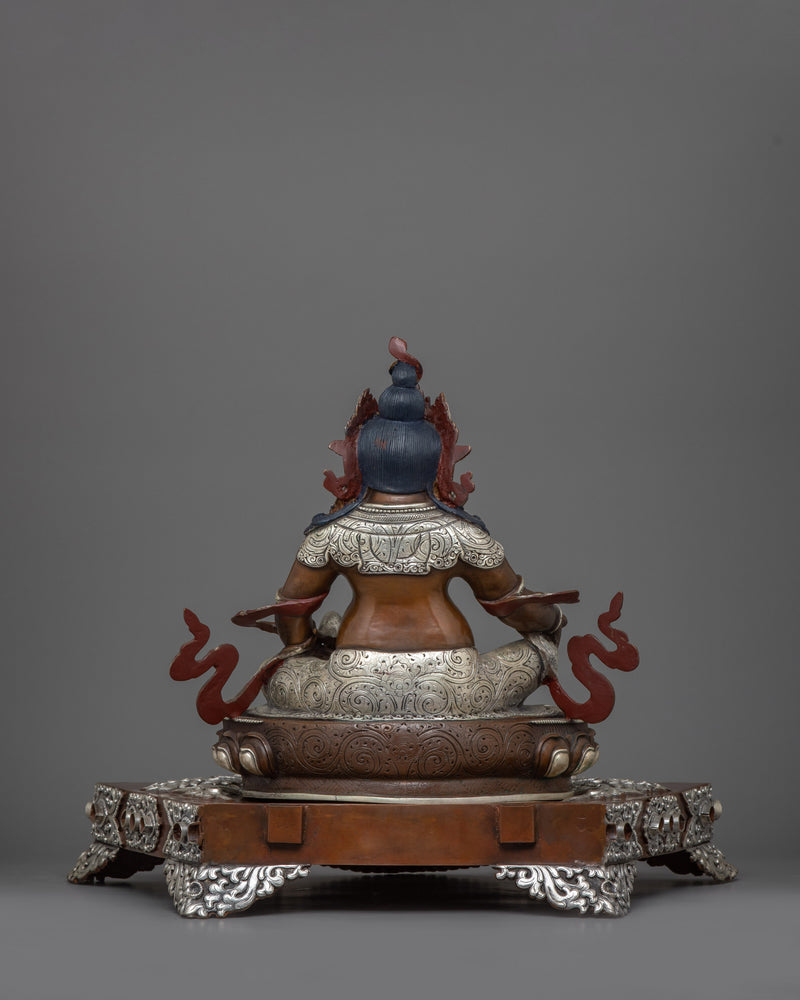 Dzambhala Buddhist Wealth Deity Sculpture | The Guardian of Prosperity