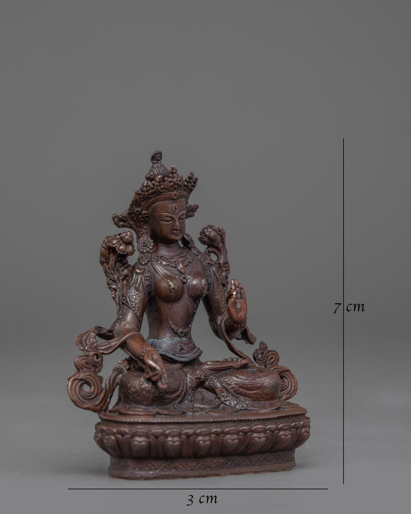 Tibetan Deity White Tara Statue | The Compassionate Bodhisattva of Healing and Longevity