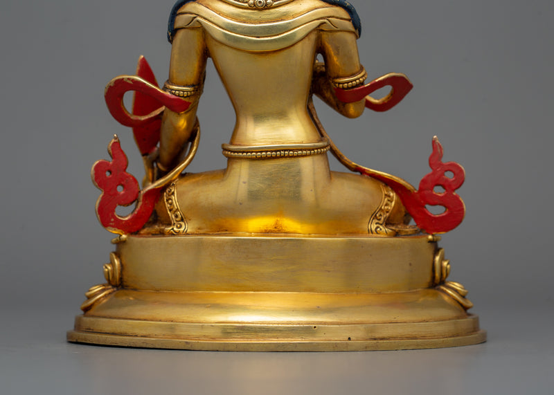 Handmade Buddhist Statue Kshitigarbha | Bodhisattva of Compassion and Salvation