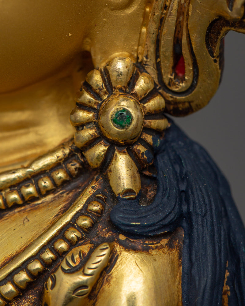 Golden Chenrezig Statue | Four Armed Deity Also known as Avalokitesvara