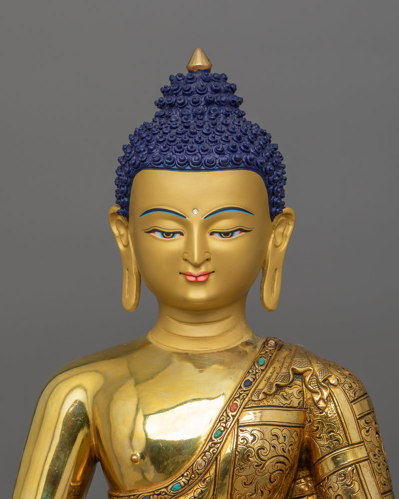 Buddhist Statue of Amitabha Buddha with Beautiful Halo | Buddha of Pure Land