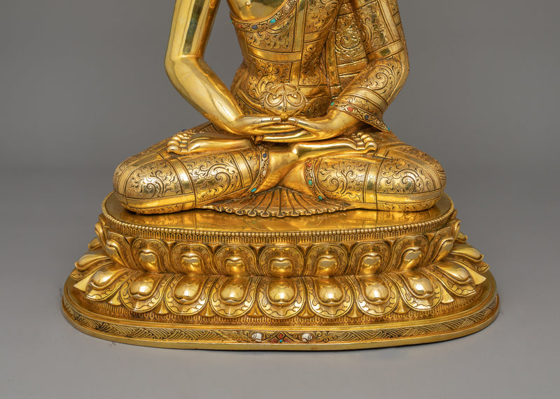 Buddhist Statue of Amitabha Buddha with Beautiful Halo | Buddha of Pure Land