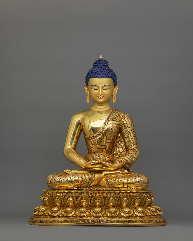 Buddhist Statue of Amitabha Buddha with Beautiful Halo | Buddha of Pure Land